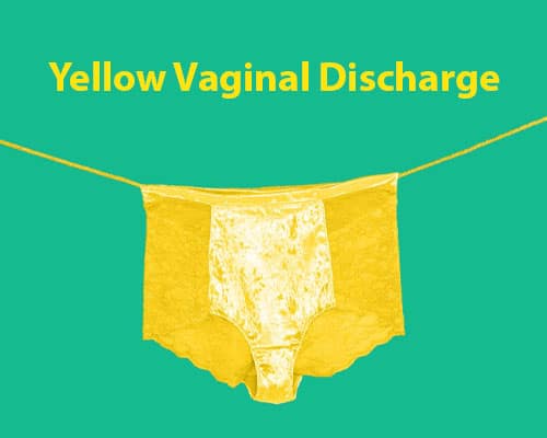  Yellow Vaginal Discharge Types Symptoms Causes